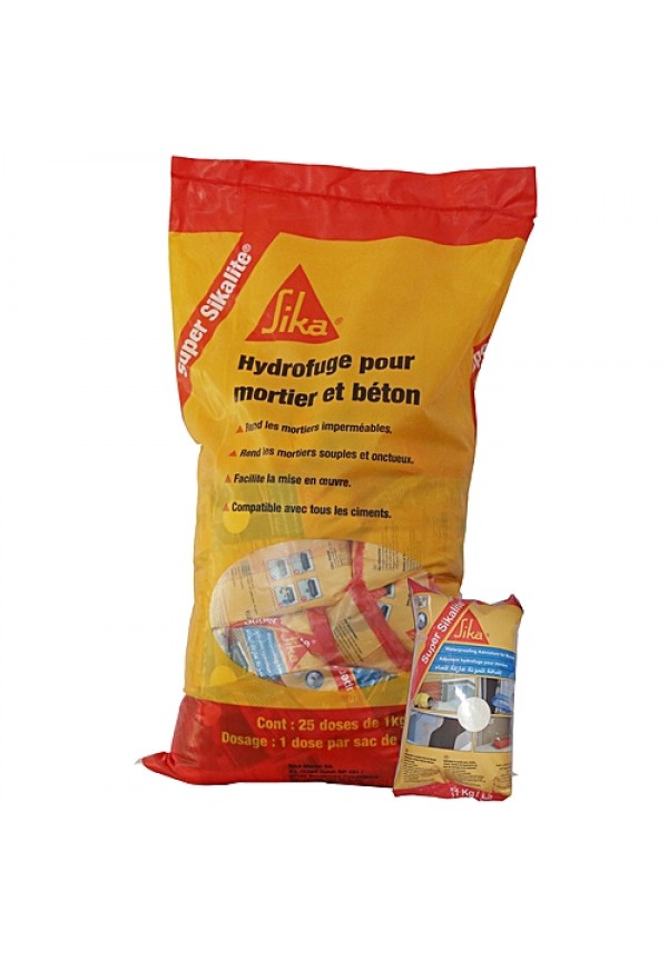 La Roche SUPER SIKALITE Sachet 25 x 1kg