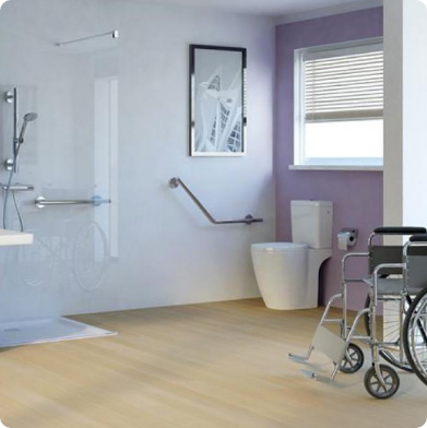 La Roche Accessibilité et sécurité de la salle de bain